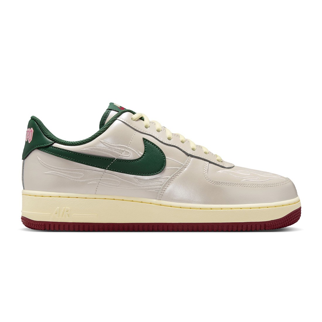 Nike Men Air Force 1 '07 Lv8 (phantom / fir-alabaster-team red)