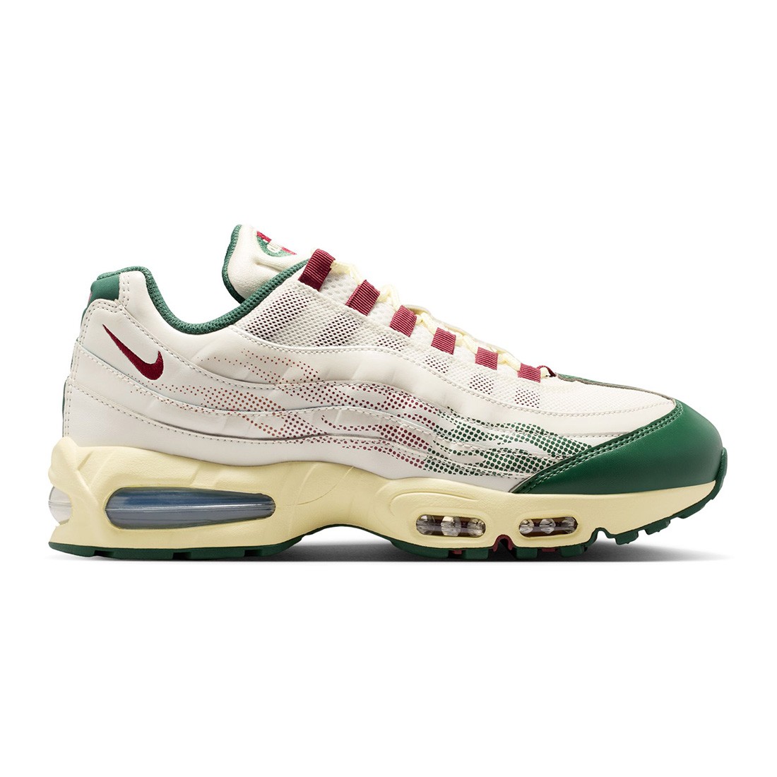 Nike Men Air Max 95 Big Bubble Se (phantom / team red-fir-alabaster)
