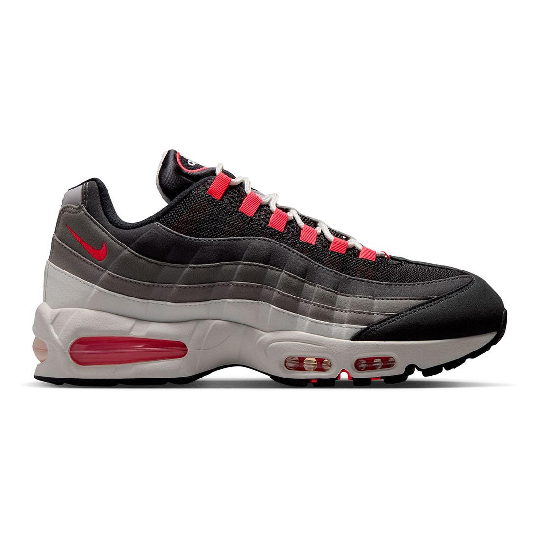 Nike Men Air Max 95 Big Bubble Prm (anthracite / solar red-lt graphite)
