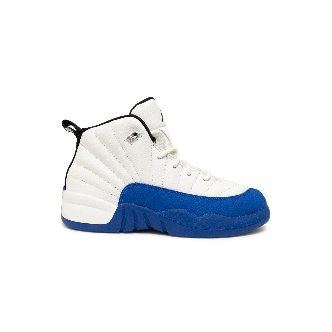 Jordan Little Kids 12 Retro (white / black-game royal)