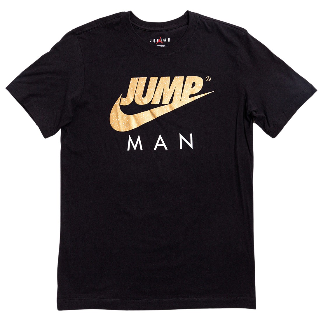 Nike+Jordan+Jumpman+Classics+Defining+Moments+Black+Metallic+Gold+T+Shirt+S+XI+V  for sale online