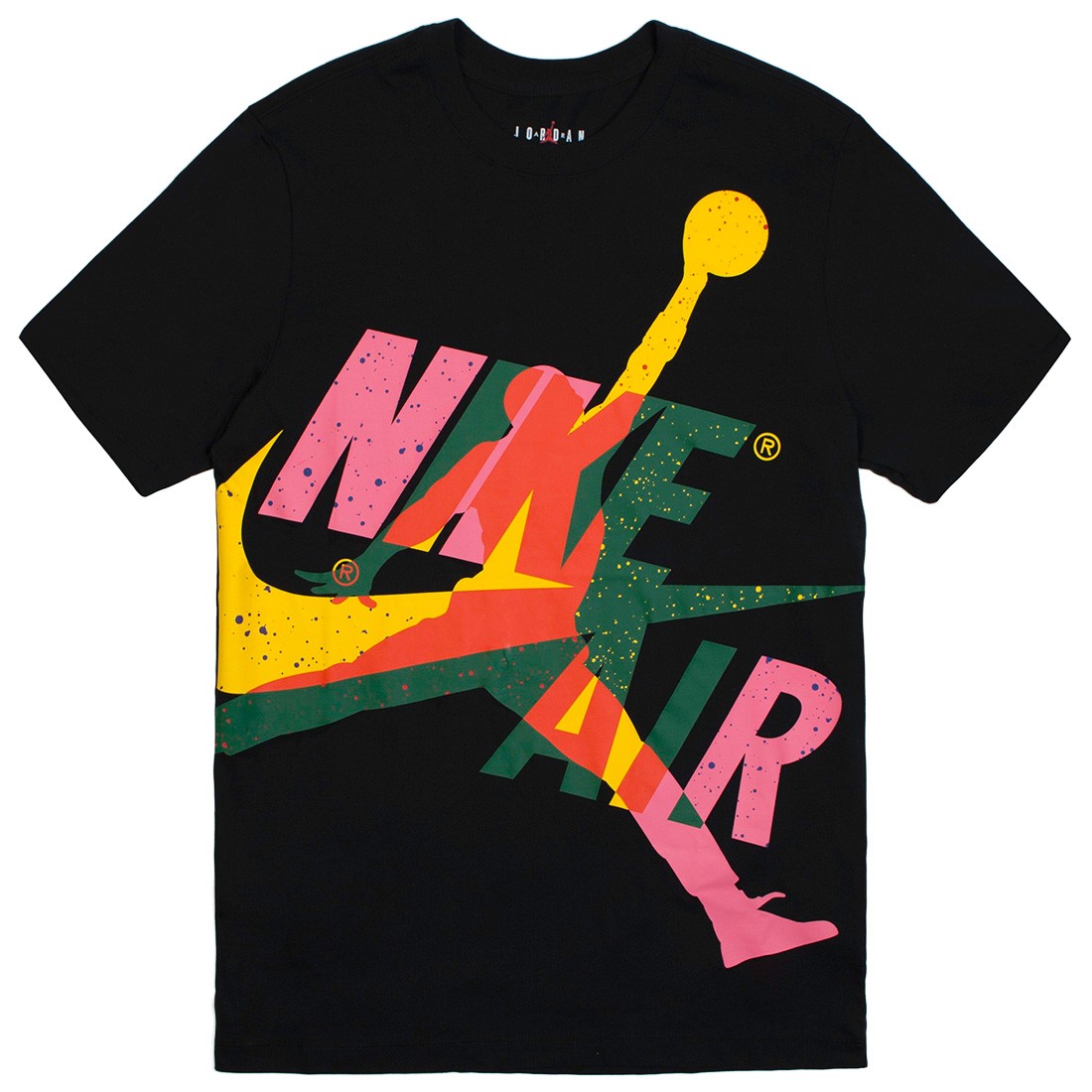 Pink jordan best sale t shirt