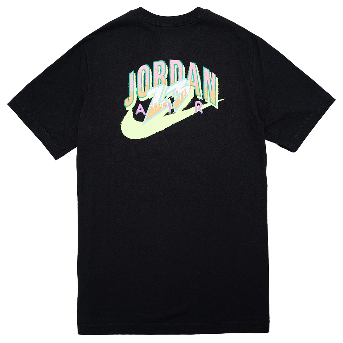 Jordan Men Jordan 23 Swoosh Tee Black Jordan Men Jordan 23 Swoosh Tee Black