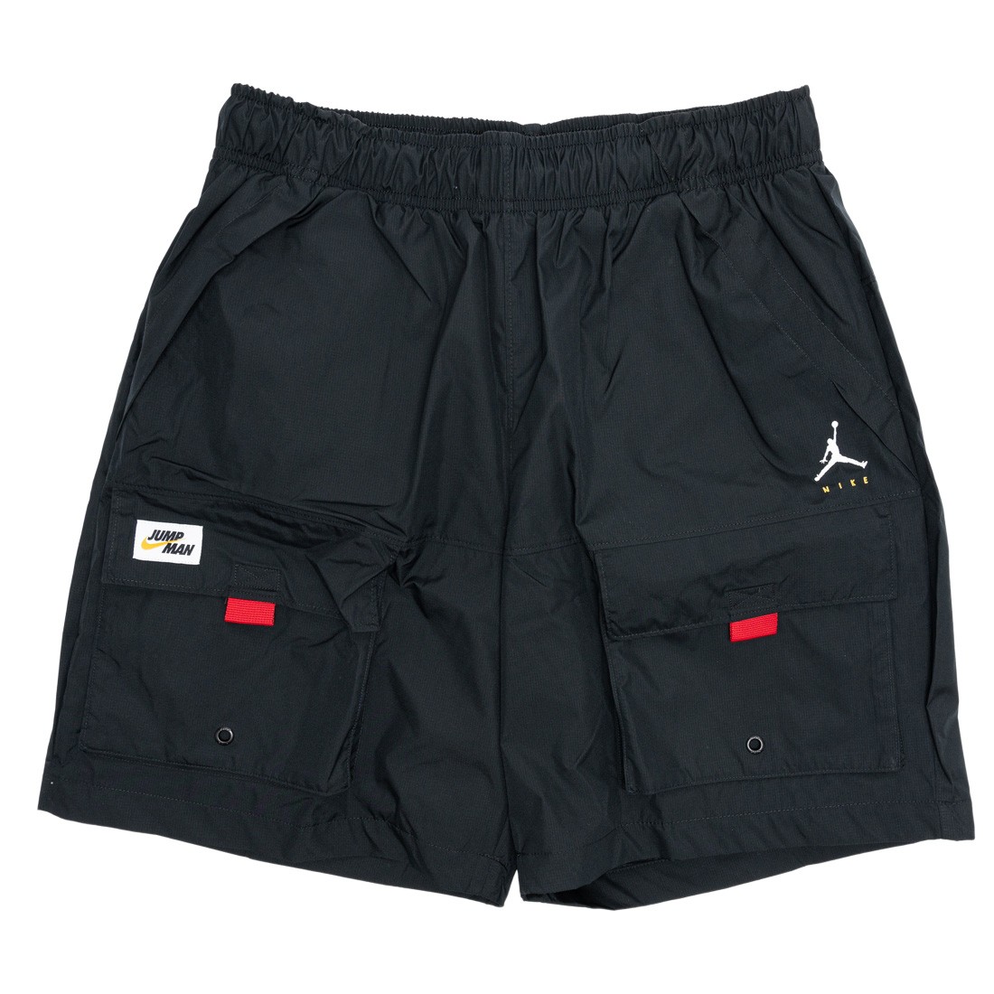 Jordan Men Jumpman Woven Shorts (black / gym red)