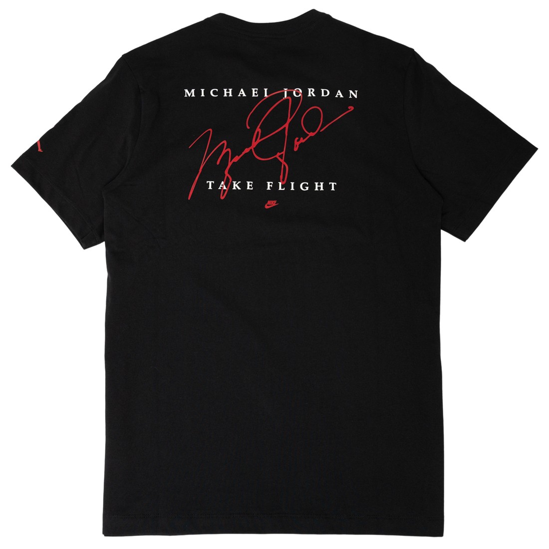 Jordan Men Flight Essentials Tee (black / white / gym red)