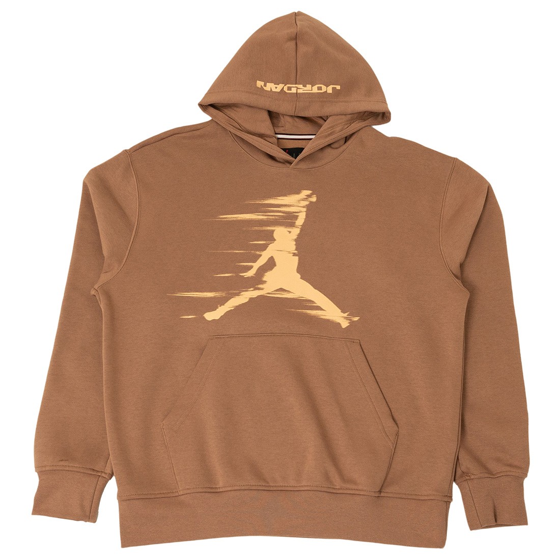 Jordan Men MVP Fleece Pullover Hoodie (archaeo brown / orange chalk / orange chalk)