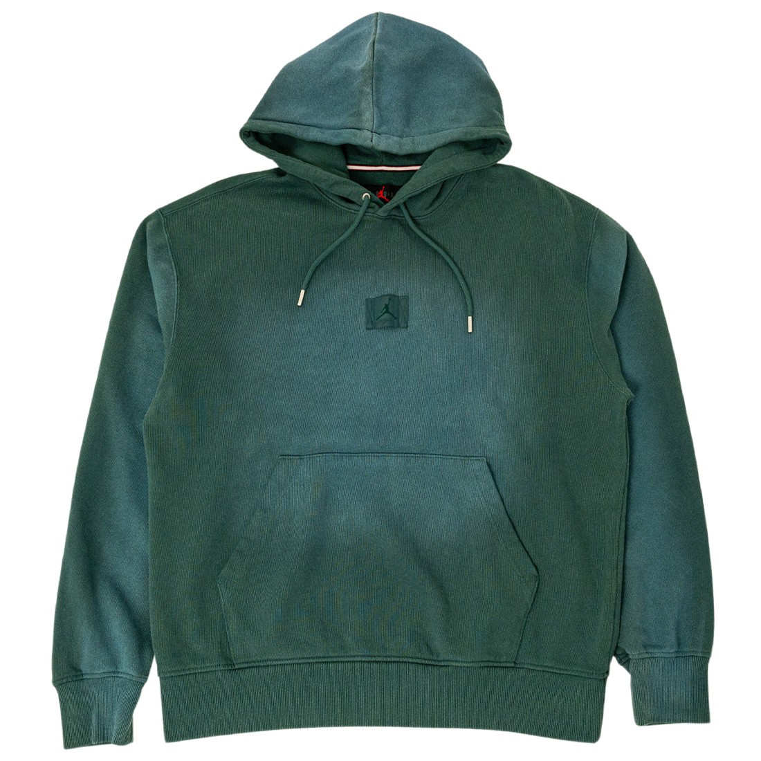 Jordan Men Flight Fleece Washed Pullover Hoodie (oxidized green)