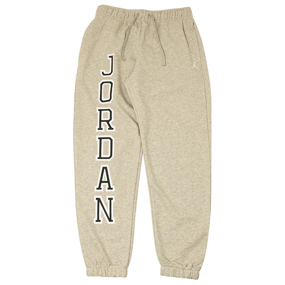 Jordan Men Sport Crossover Fleece Dri-FIT Fleece Pants (grey heather / white)