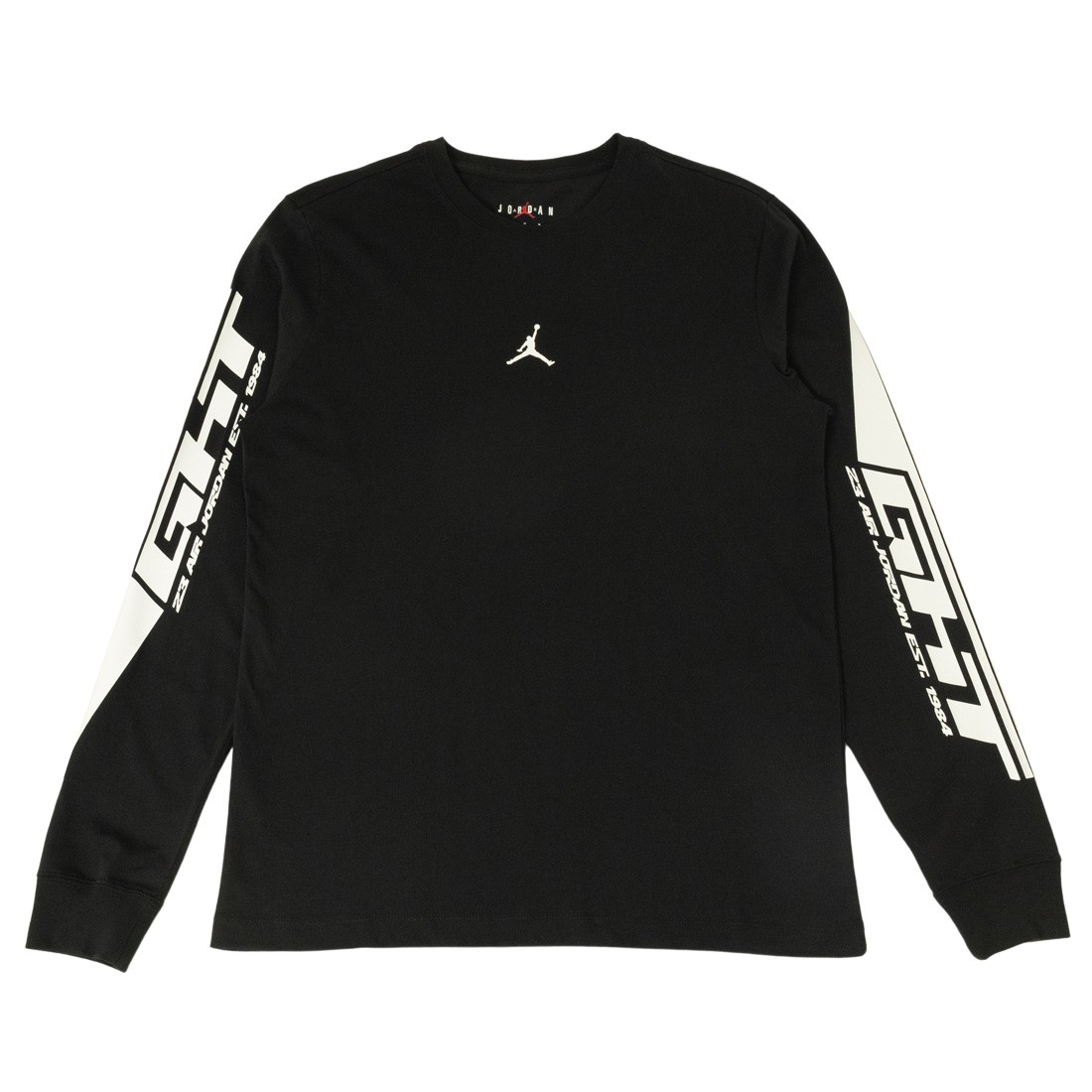 Jordan Men MVP Long Sleeve Tee (black / sail / sail)