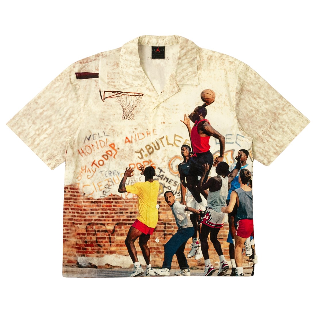 Air Jordan Camp Short Sleeve Shirt Men (sail)