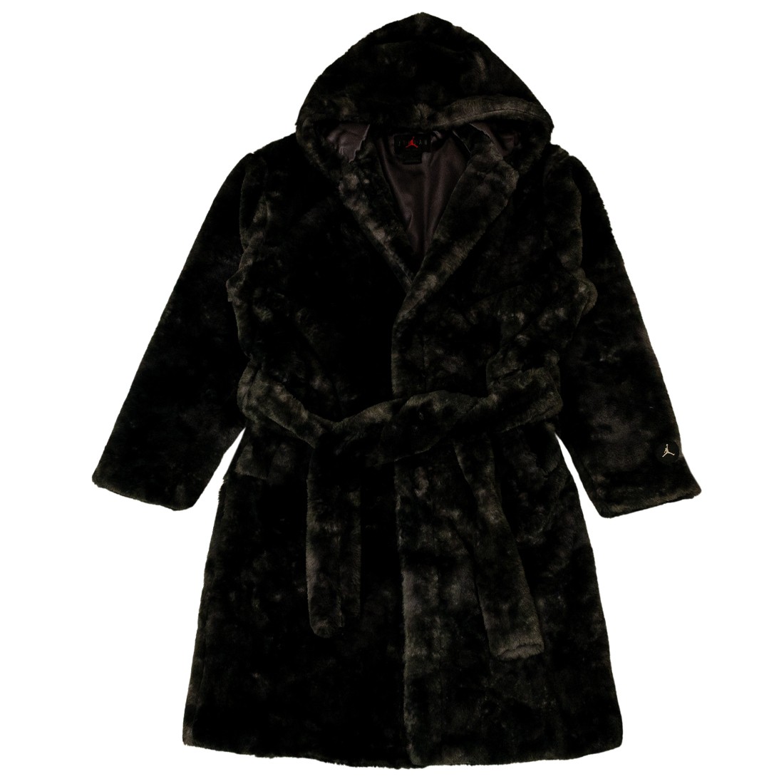 Jordan Men Brooklyn Holiday FUR ROBE Long Sleeve Tee (thunder grey)