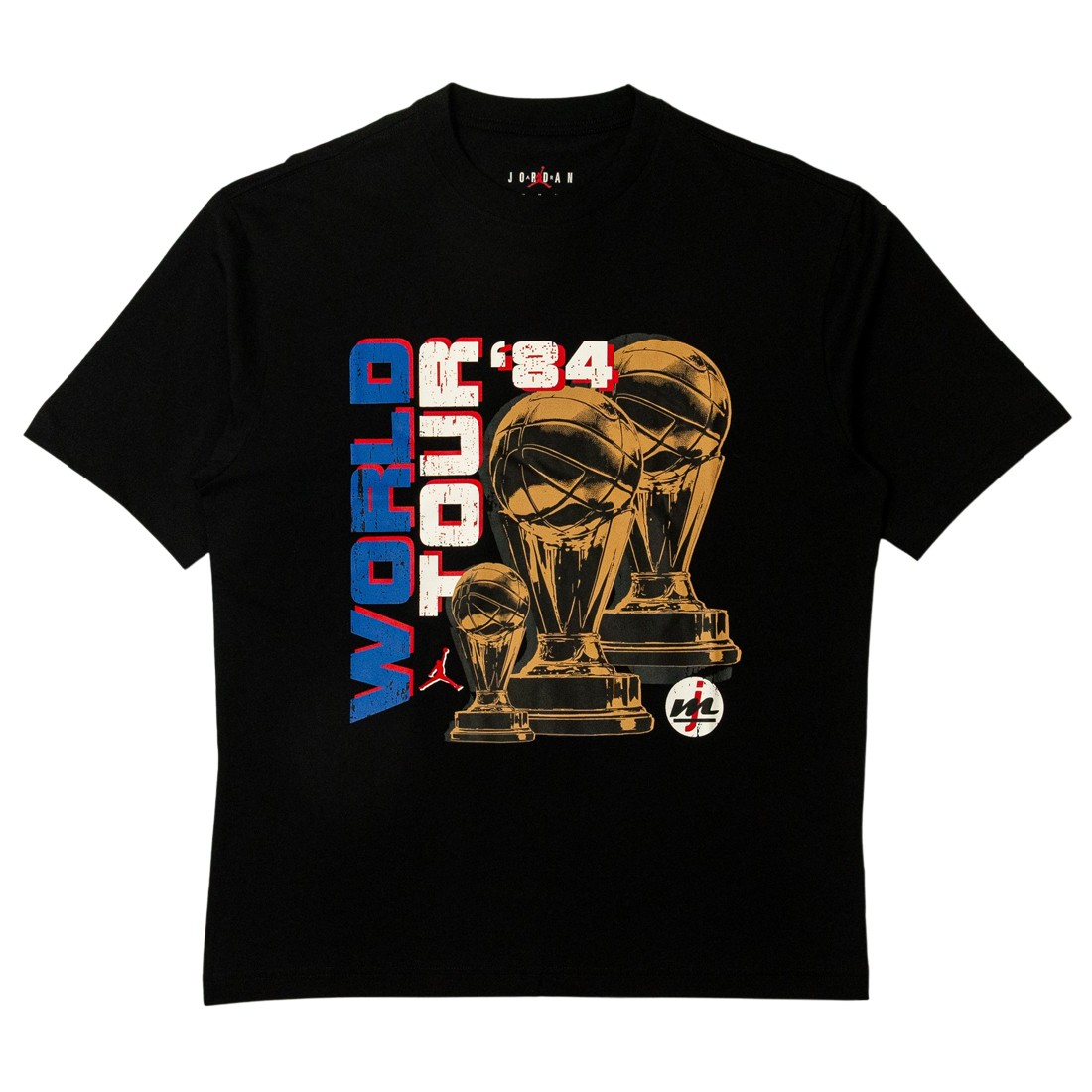 Jordan Men M J NC WORLD TOUR SS CREW Tee (black)