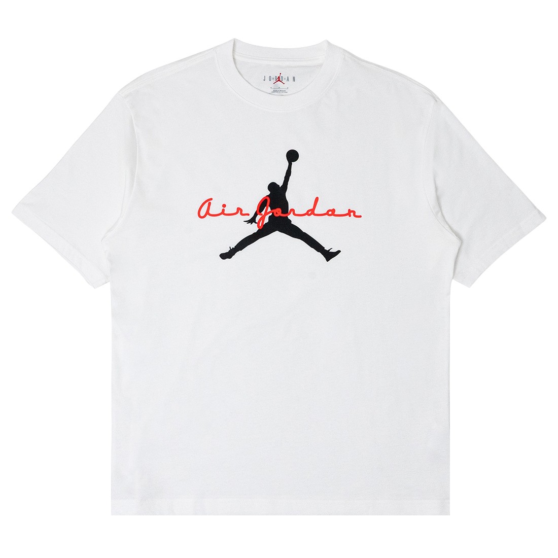 Jordan Men Brooklyn Graphic Tee (white / infrared 23 / black)