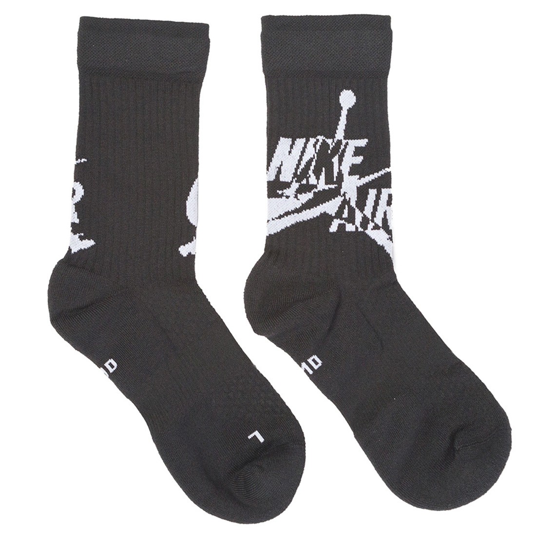 Jordan Men Legacy Jumpman Socks (black / white)