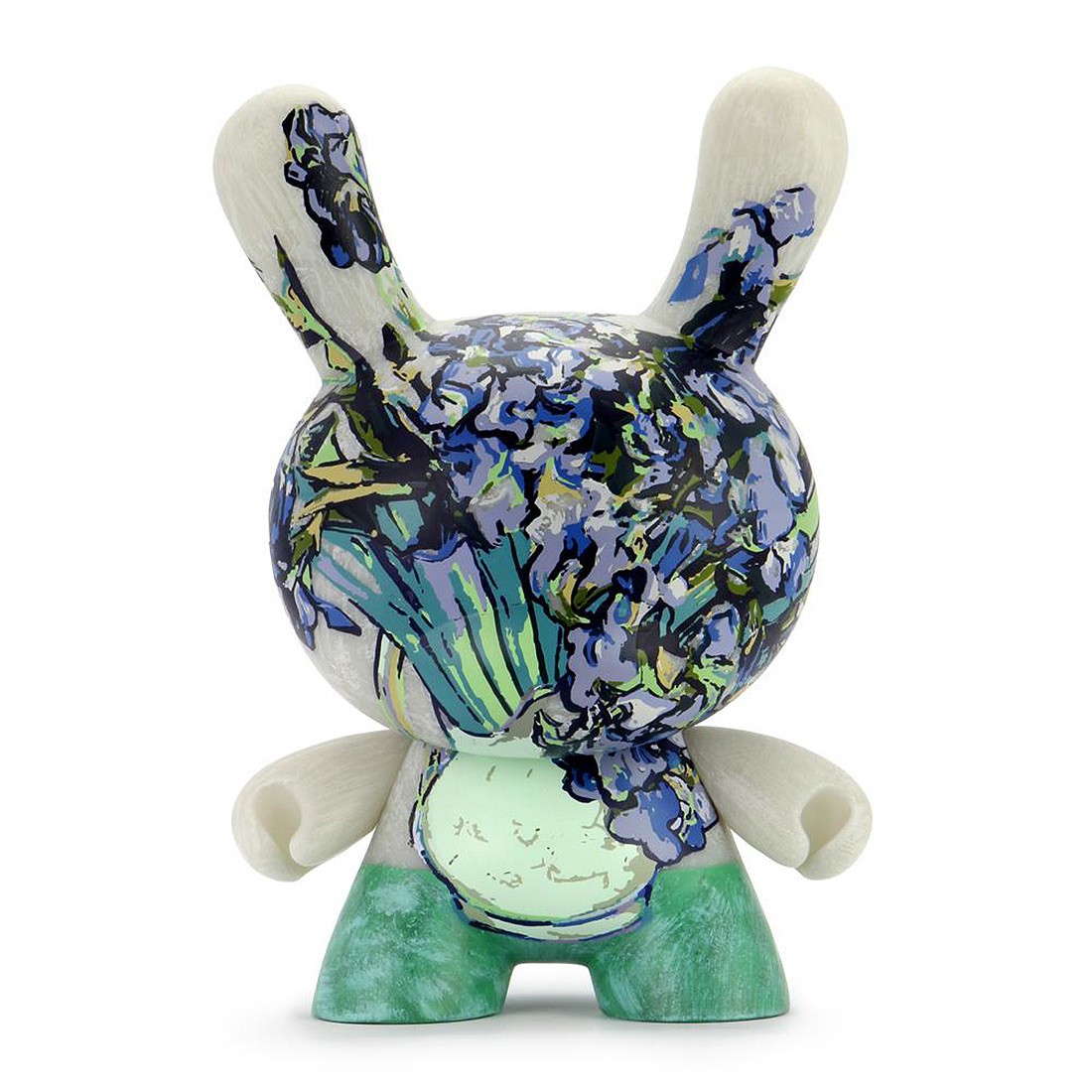 Kidrobot The Met 8 Inch Masterpiece Dunny Van Gogh Irises Figure (green)