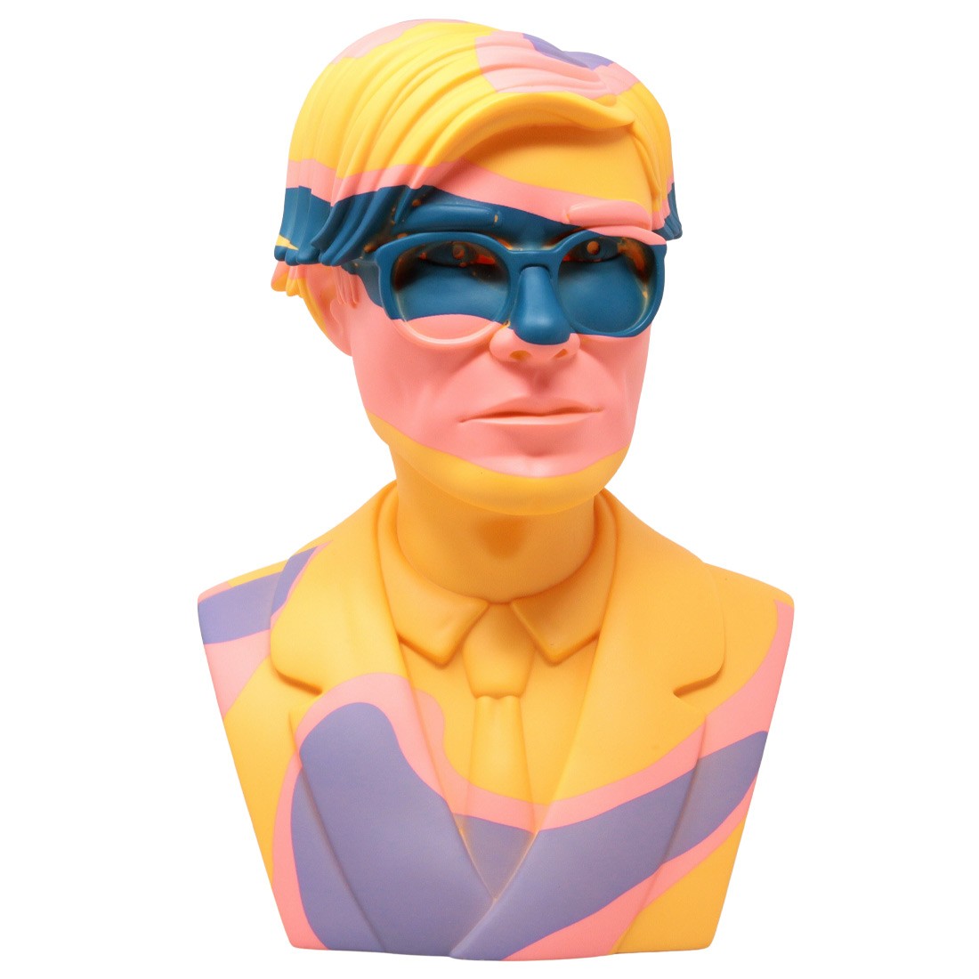 Kidrobot Andy Warhol 12 Inch Orange Camouflage Bust (orange)