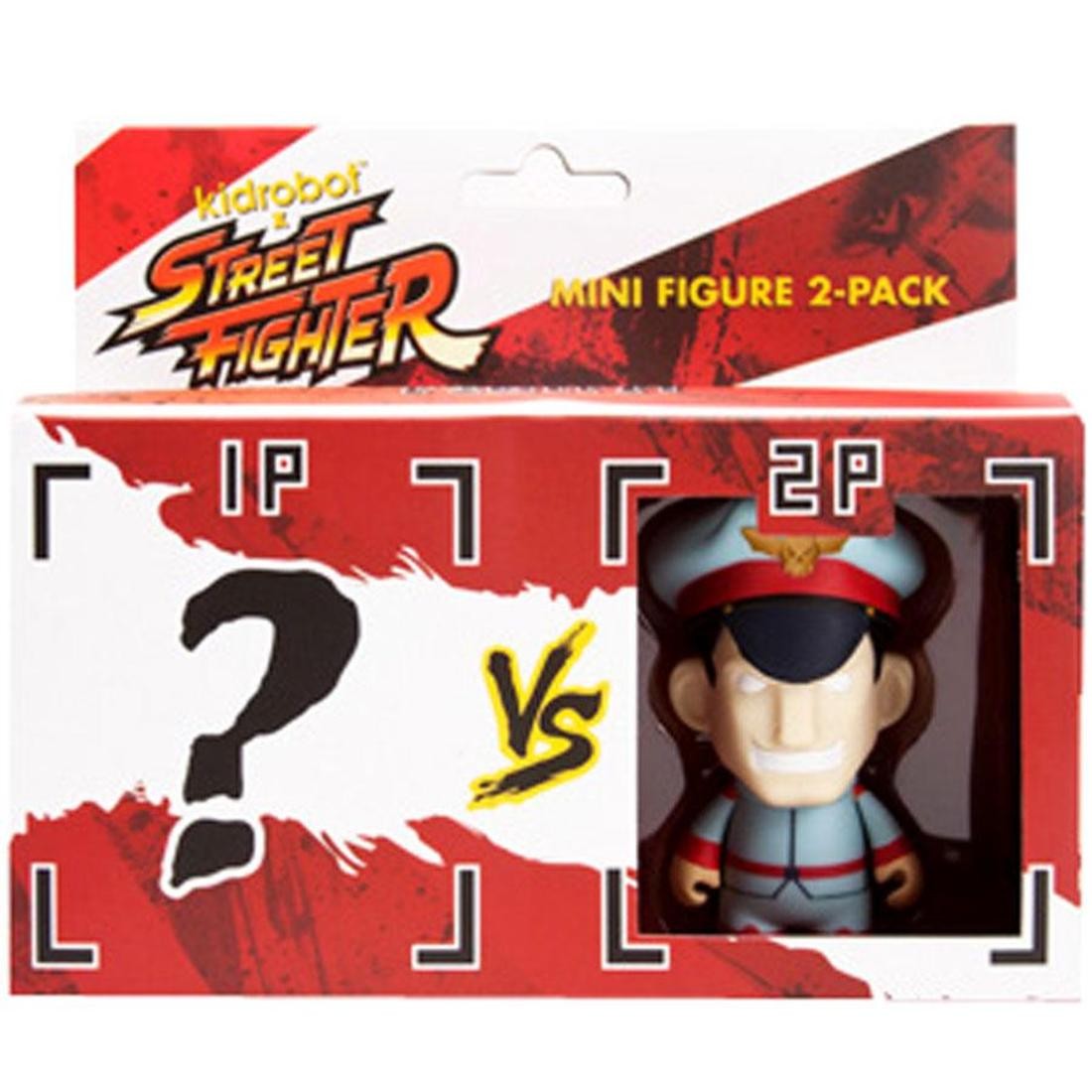 Kidrobot x Street Fighter M Bison Mini Figure 2 Pack - 1 Blind Box