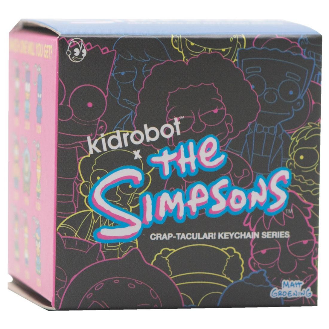 Barney The Simpsons Crap-Tacular Keychain Series x Kidrobot Brand New 