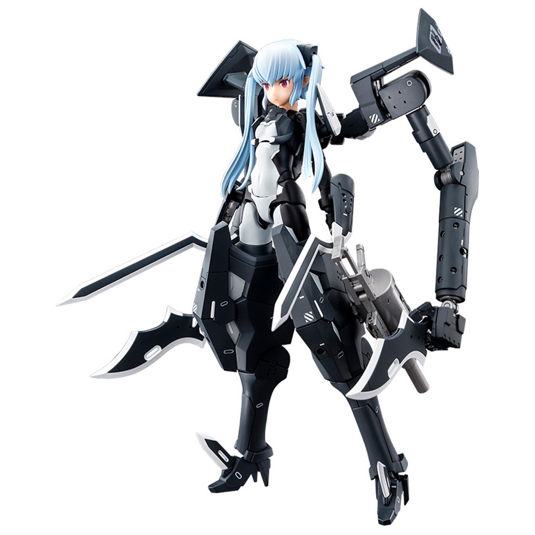 Kotobukiya Megami Device Busou Shinki Type Evil Strarf Plastic Model Kit  (black)