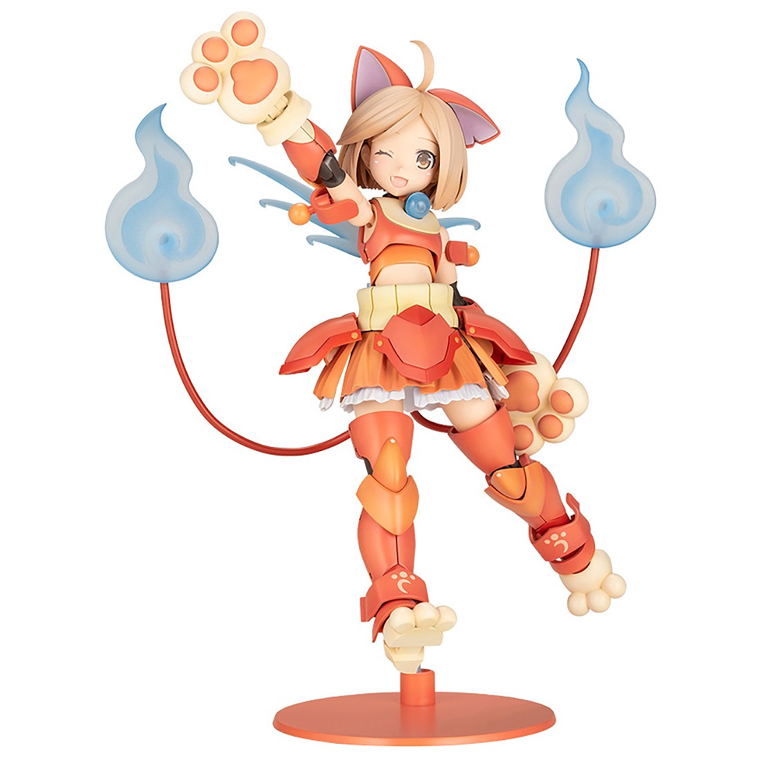 Kotobukiya Soukou Musume LBCS Ji Banyan Tsugumi Kozakura Plastic Model Kit (orange)
