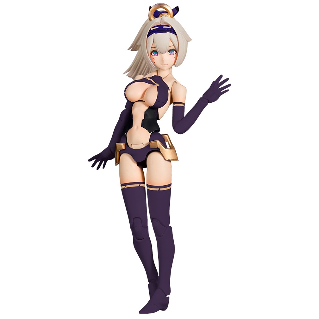 Kotobukiya Megami Device Asra Archer Shadow Edition Plastic Model Kit (purple)