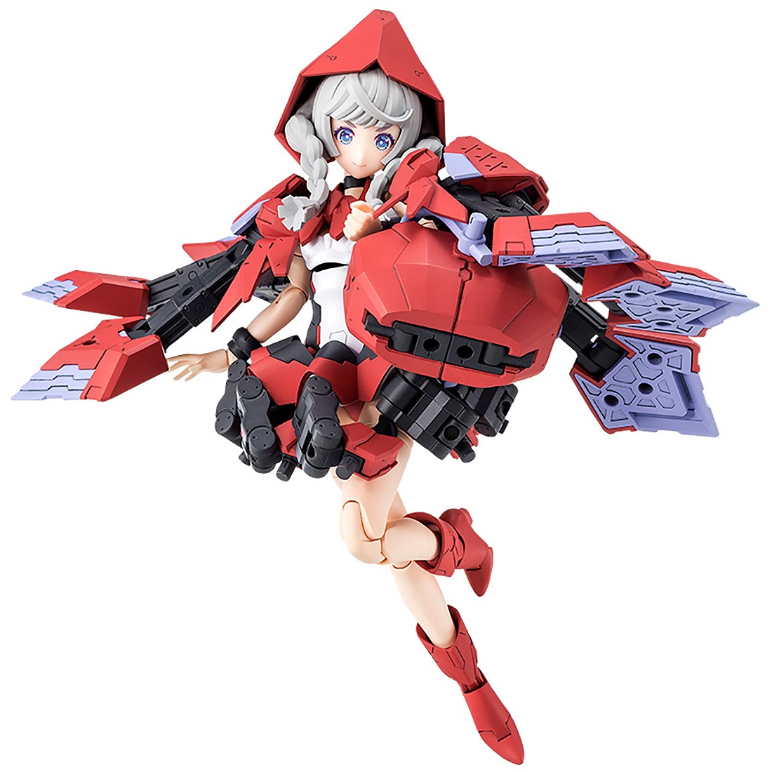Kotobukiya Megami Device Chaos And Pretty Little Red Plastic Model Kit (red)