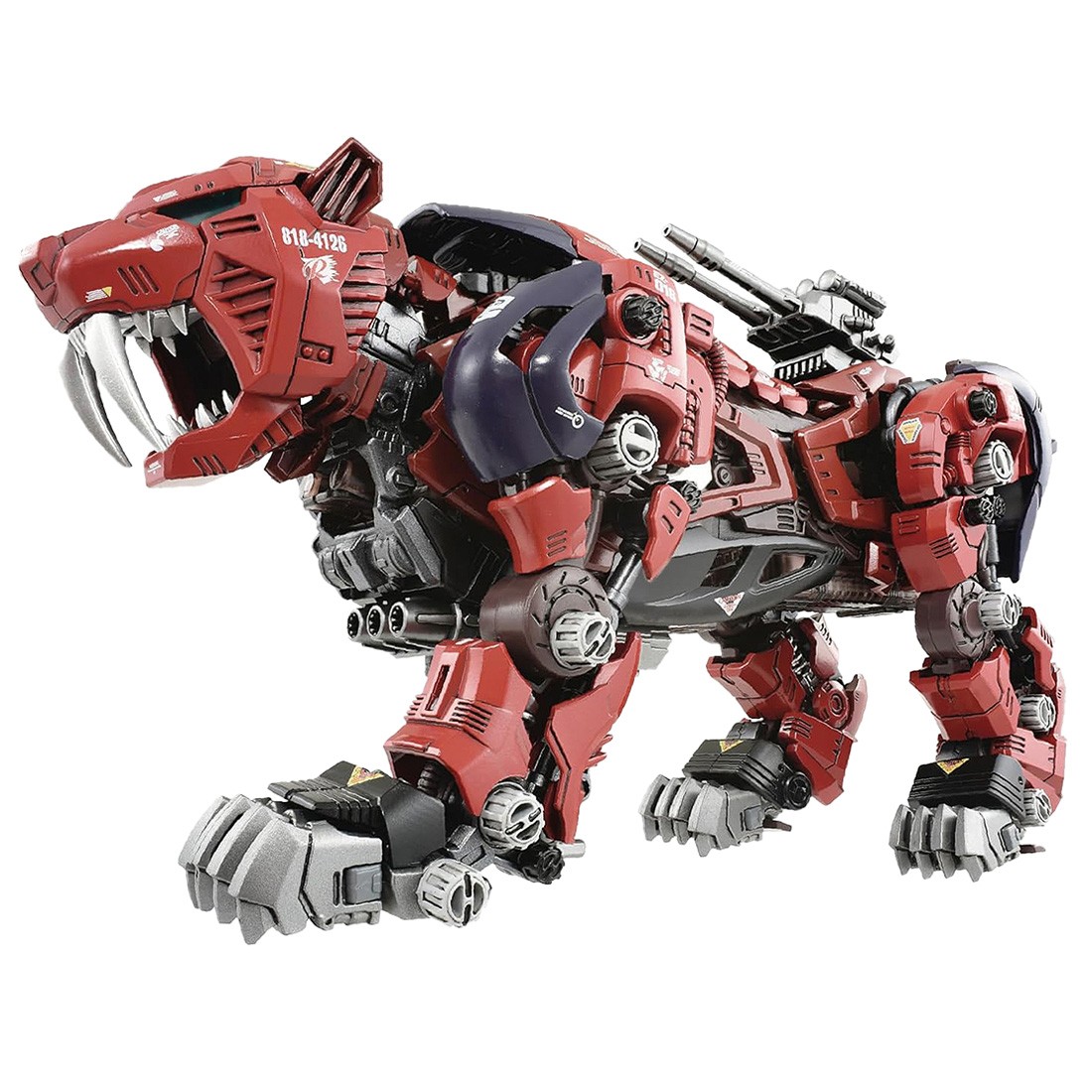 Kotobukiya Zoids AZ-05 Saber Tiger Plastic Model Kit (red)