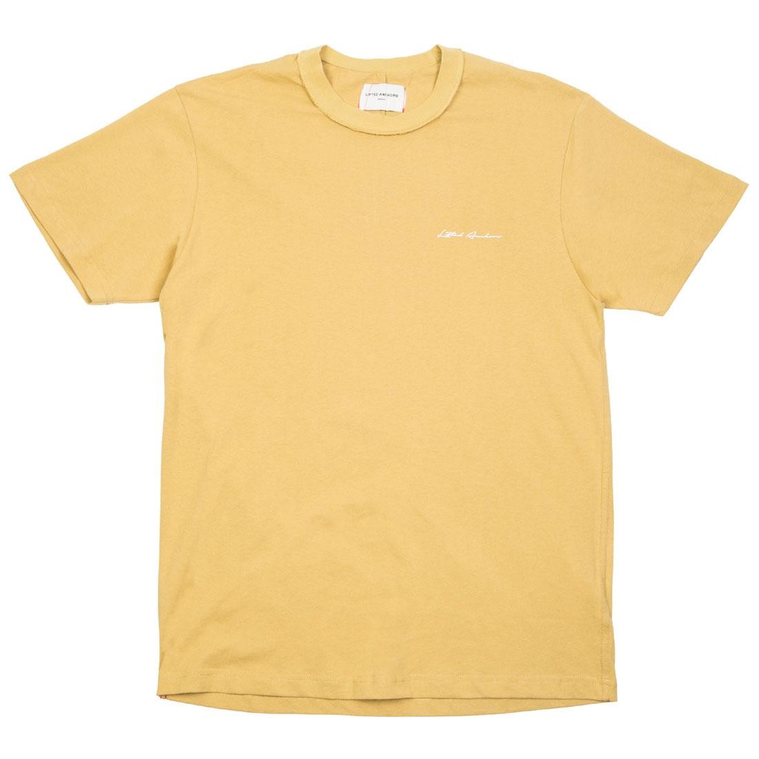 Lifted Anchors Men Logo Tee - Cheap Cerbe Jordan Outlet Exclusive (mustard)