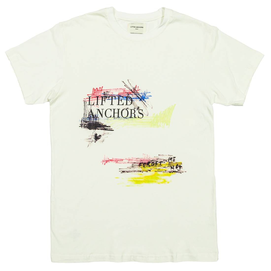 Lifted Anchors Men Scratch Tee white