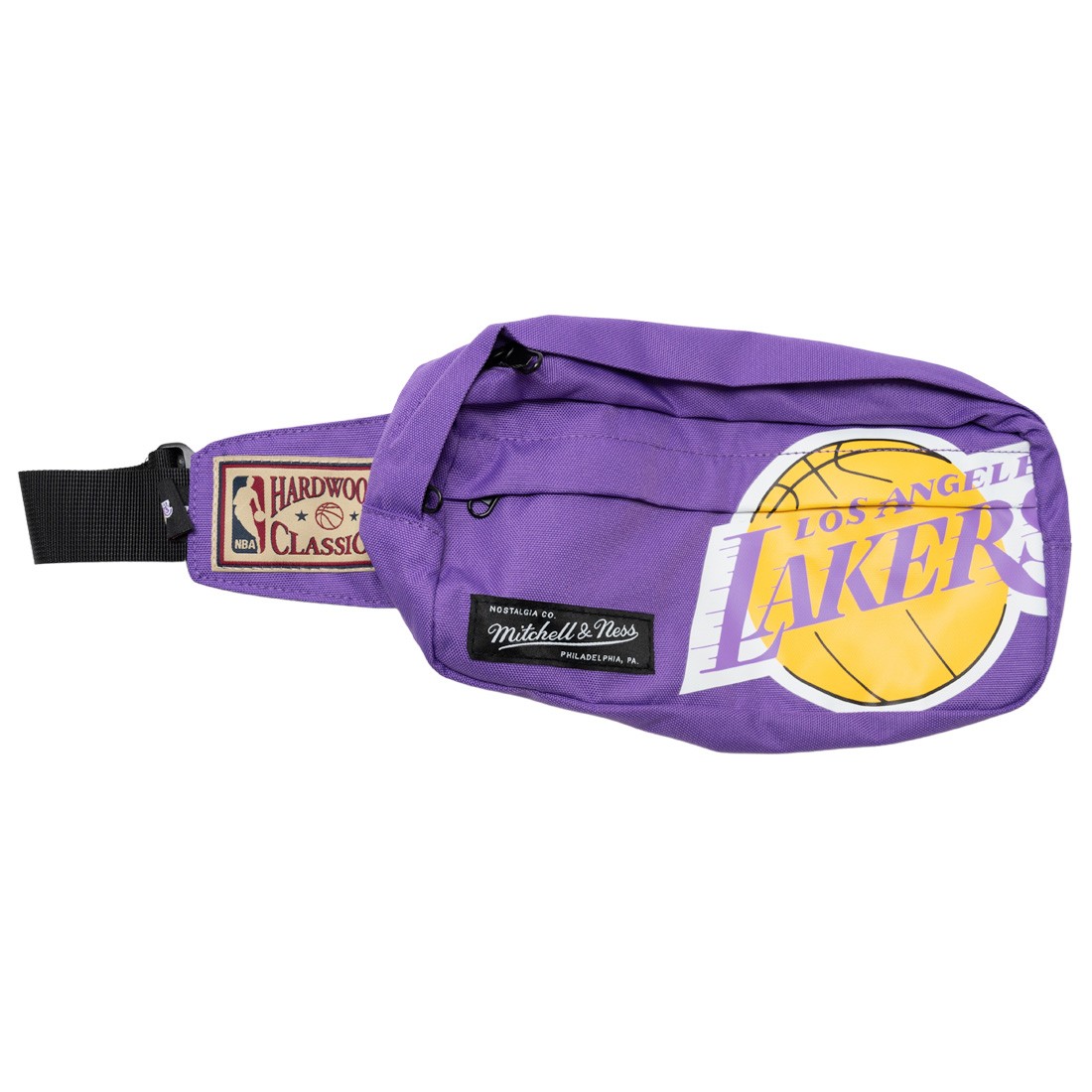Mitchell And Ness x NBA Los Angeles Lakers Fanny Pack Bag (purple)