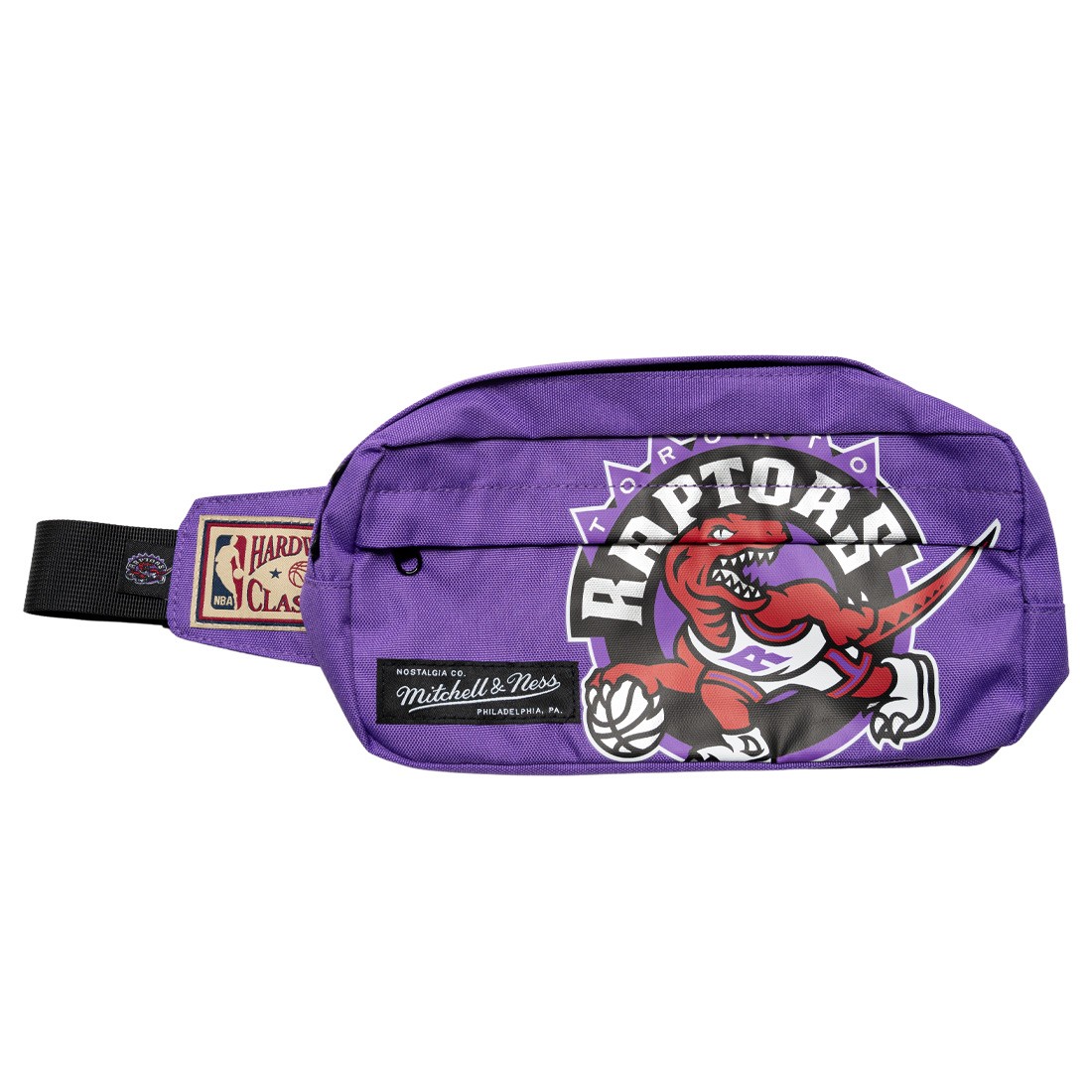 Mitchell And Ness x NBA Toronto Raptors Fanny Pack Bag (purple)