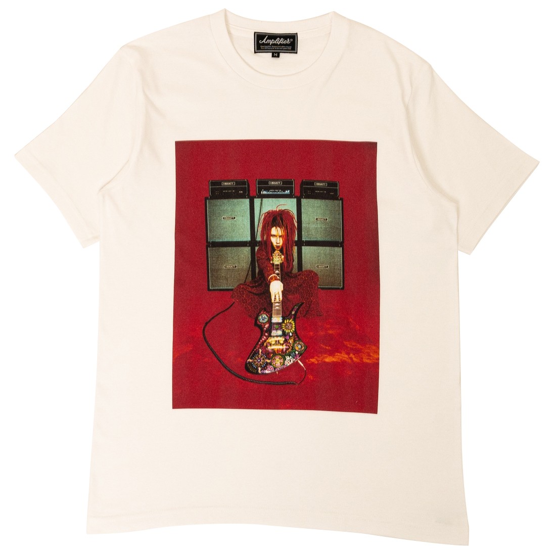 Medicom Men Amplifier X Japan Hide Design H Tee (white)