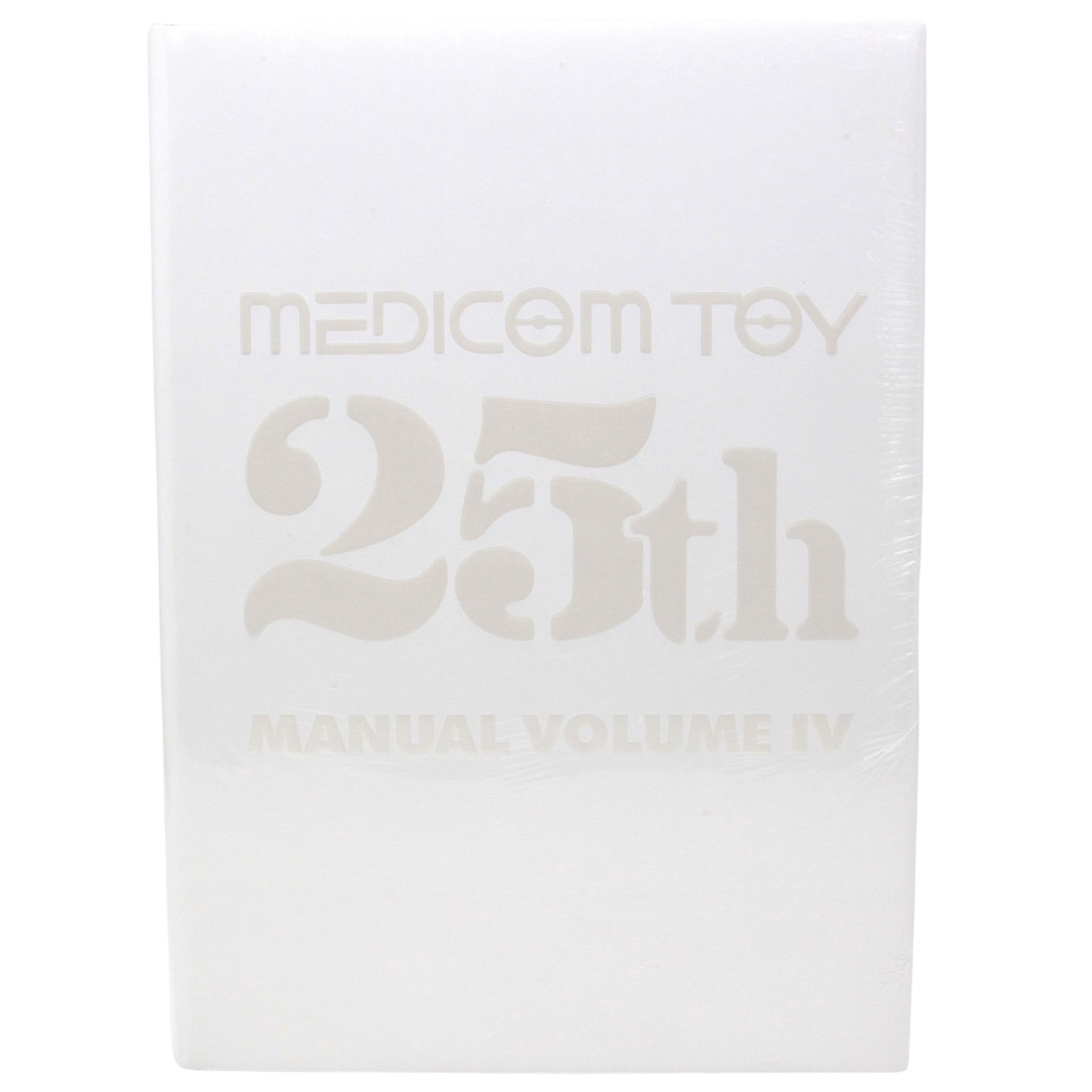 Medicom Toy 25th Anniversary Book - Manual Volume IV white