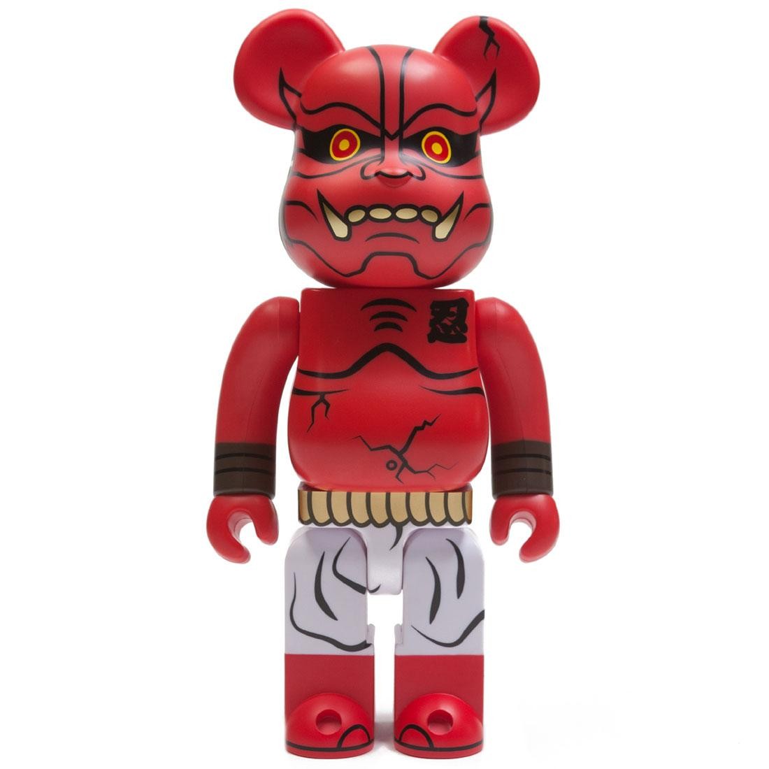 Medicom Akaoni Shinobu 400% Bearbrick Figure (red)