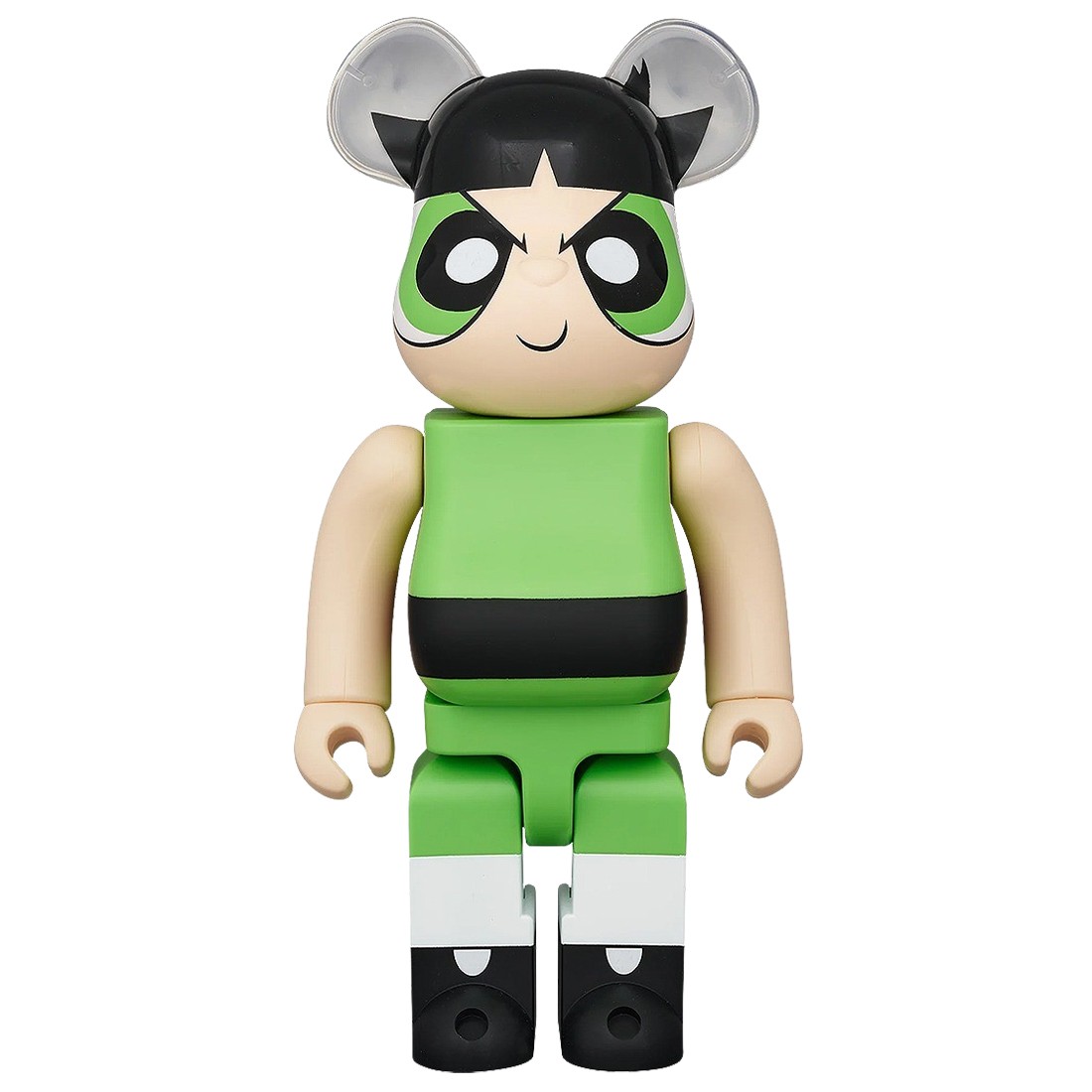Medicom Bearbrick The Powerpuff Girls Buttercup 400% Figure (green / black)