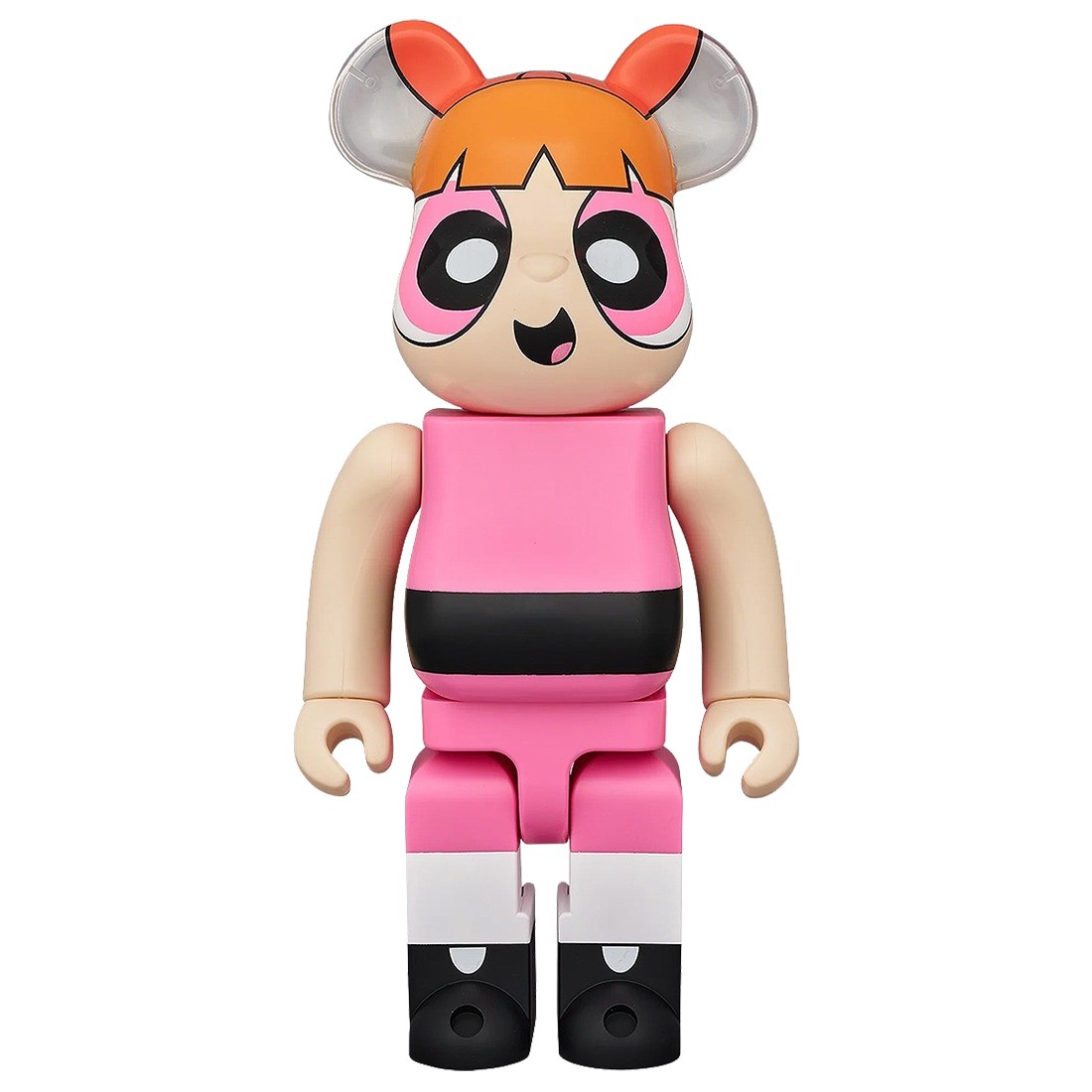 Medicom Bearbrick The Powerpuff Girls Blossom 400% Figure (pink / orange)