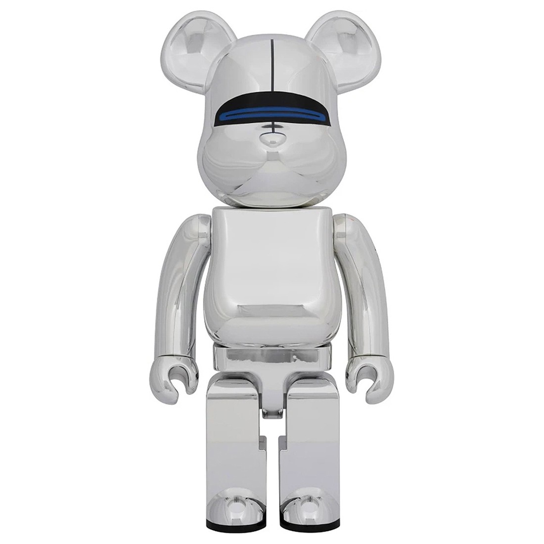 Medicom Bearbrick Sorayama Sexy Robot Light Ver. 1000% Figure (silver)