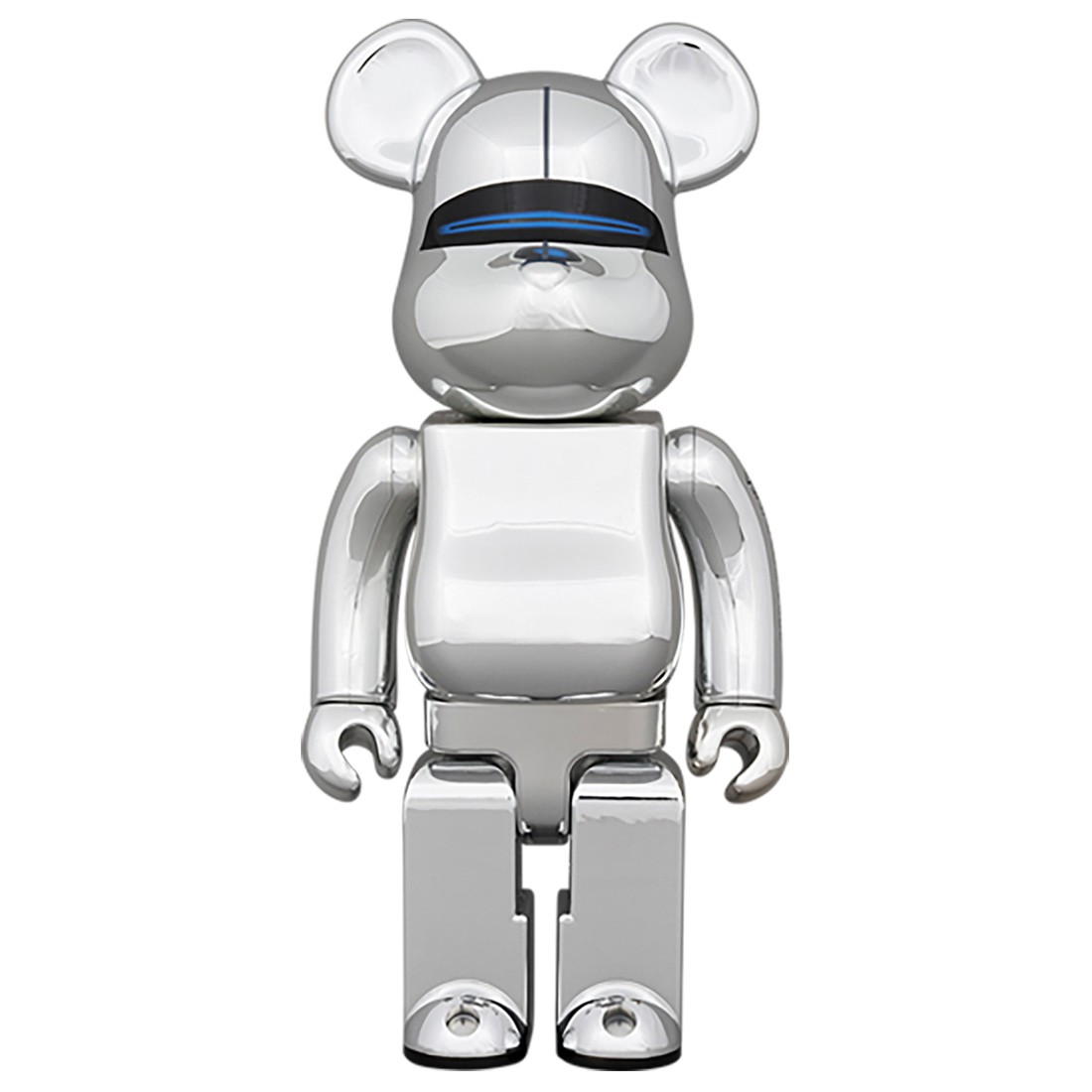 Medicom Bearbrick Sorayama Sexy Robot Light Ver. 400% Figure (silver)