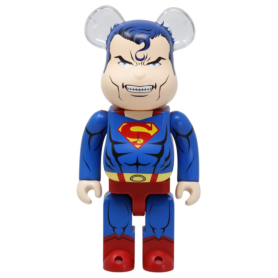 Medicom Bearbrick DC Superman Batman Hush Ver. 400% Figure (blue)