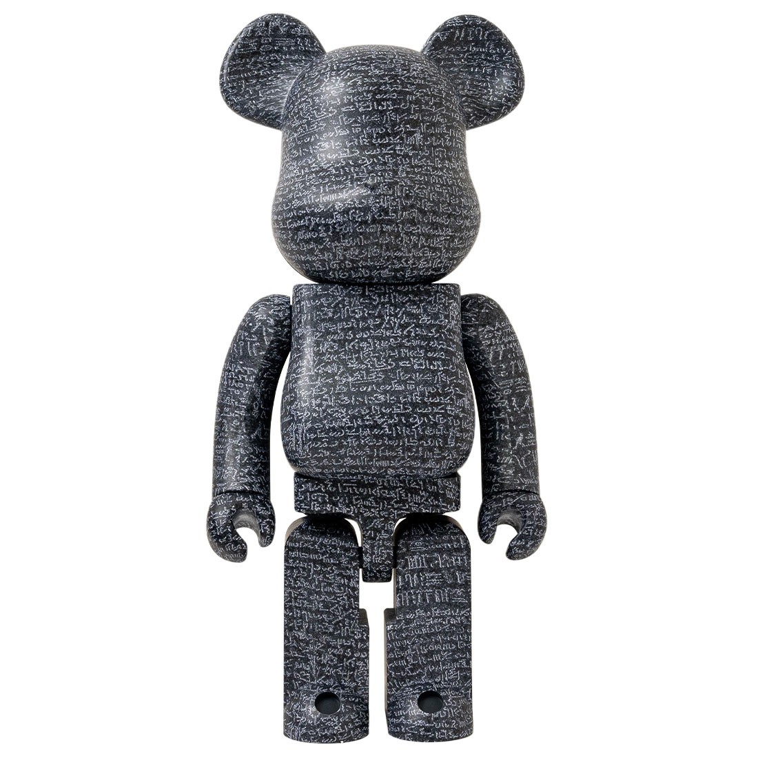 Medicom The British Museum The Rosetta Stone 1000% Bearbrick Figure (gray)