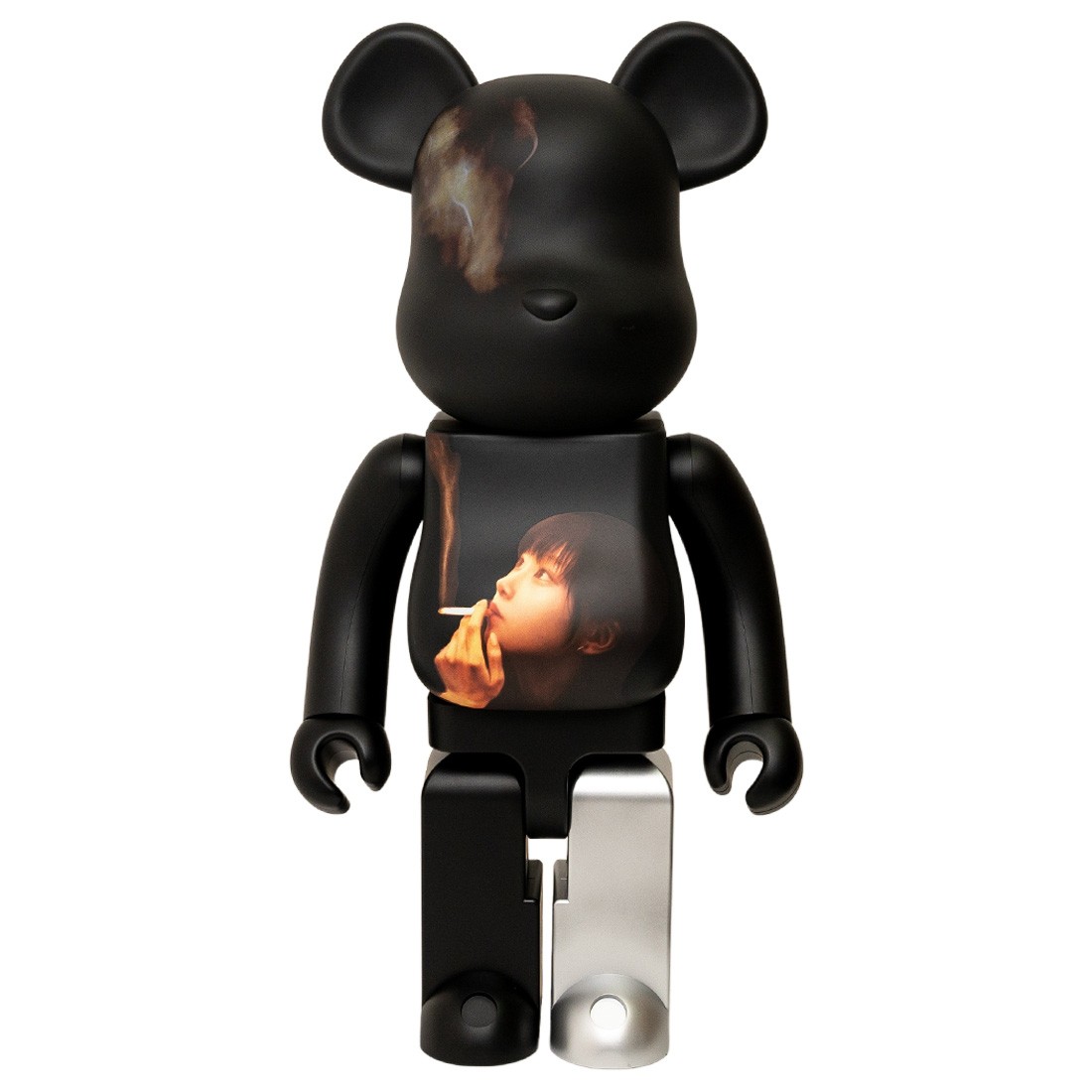 Medicom x BLACK Scandal Yohji Yamamoto x Suzume Uchida x S.H.I.P And Crew  Ideal Self 1000% Bearbrick Figure black