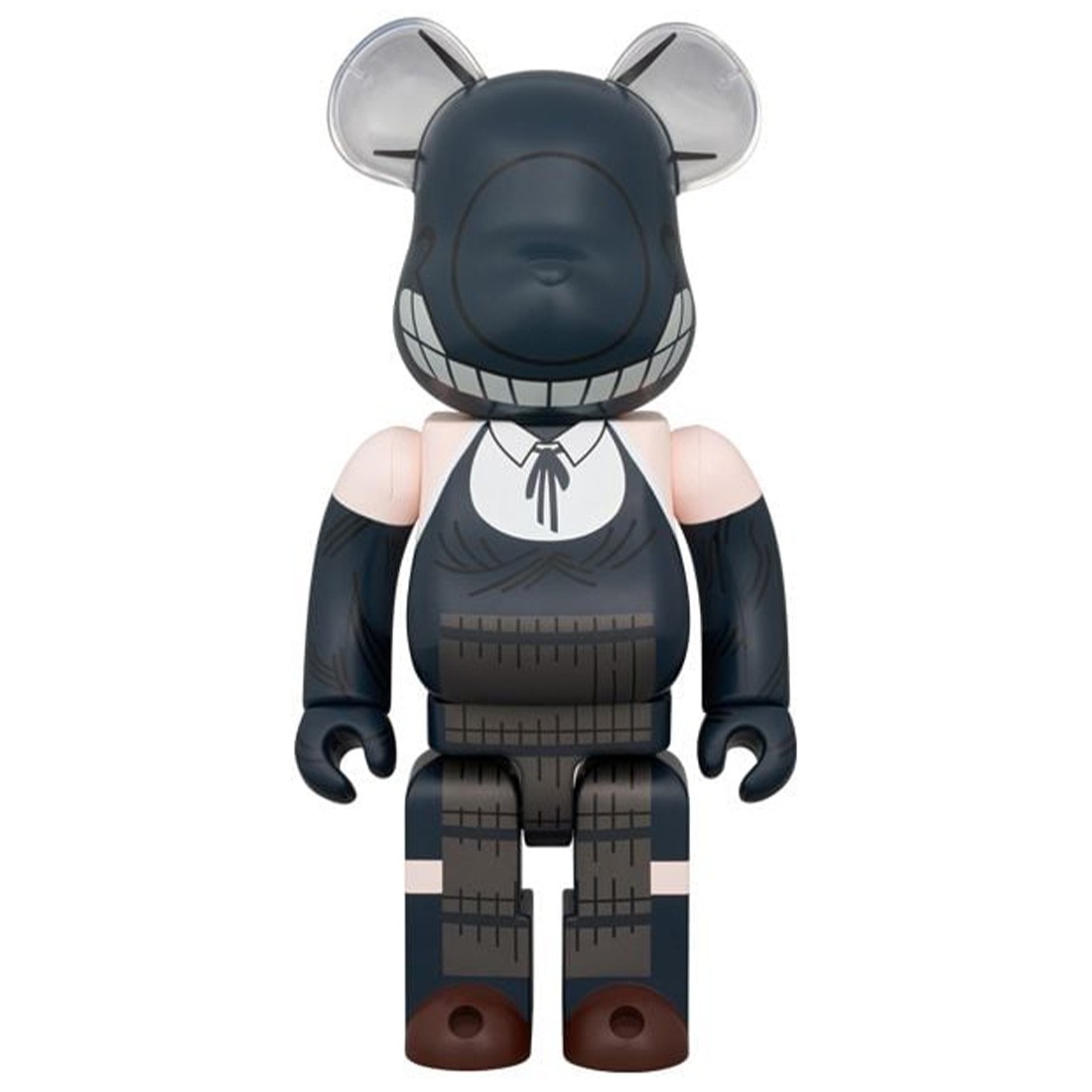 Medicom Chainsaw Man Bomb Devil 400% Bearbrick Figure (gray)