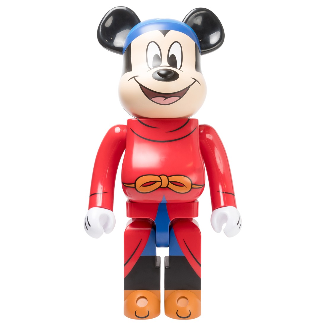 Medicom Disney Fantasia Mickey Mouse 1000% Bearbrick Figure (red)
