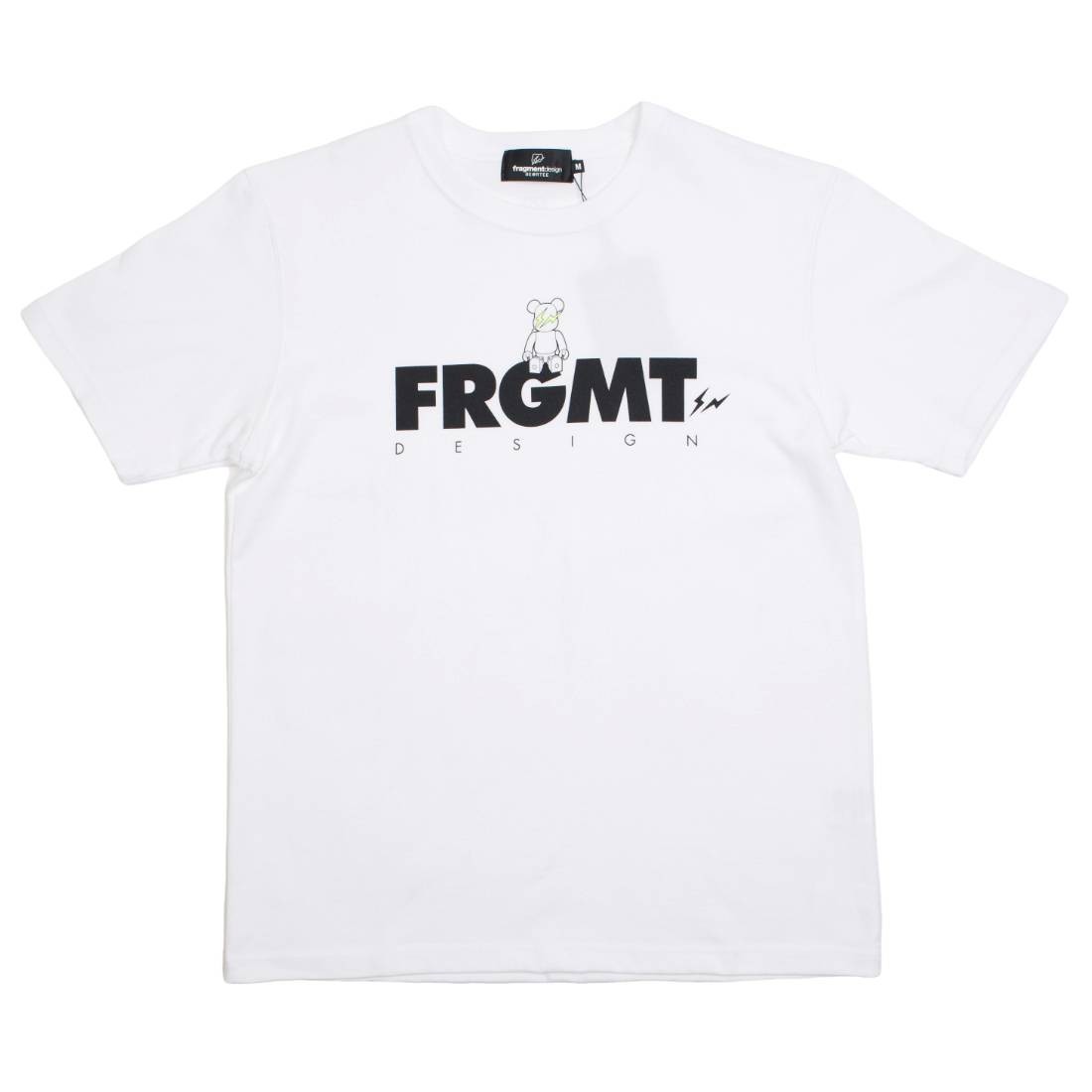 Medicom x Fragment Design Men Be@rtee FRGMT Logo 2019 Tee (white)