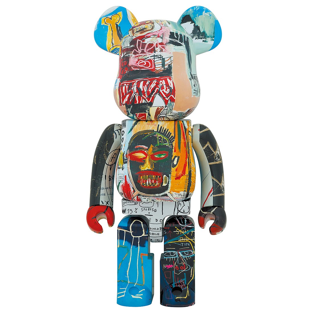 Medicom Bearbrick Jean Michel Basquiat Special 1000% Figure (multi)