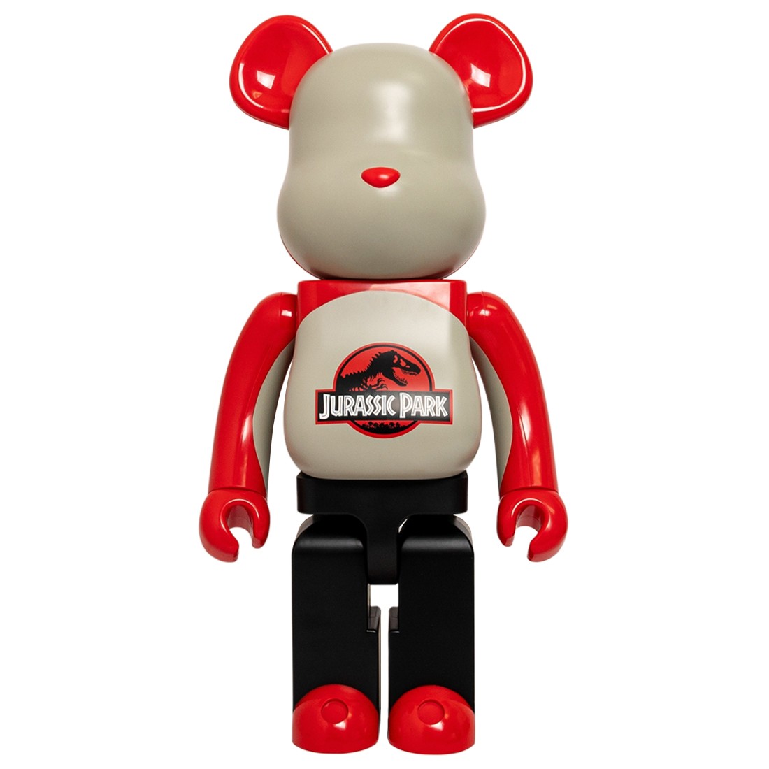 Medicom Jurassic Park 1000% Bearbrick (red)