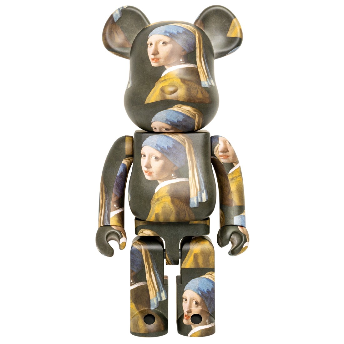 bearbrick  girl with a pearl earring