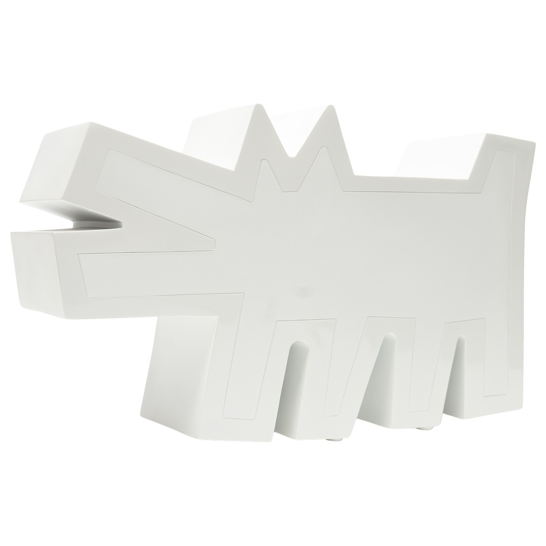 Medicom Keith Haring Barking Dog White Ver. Statue (white)