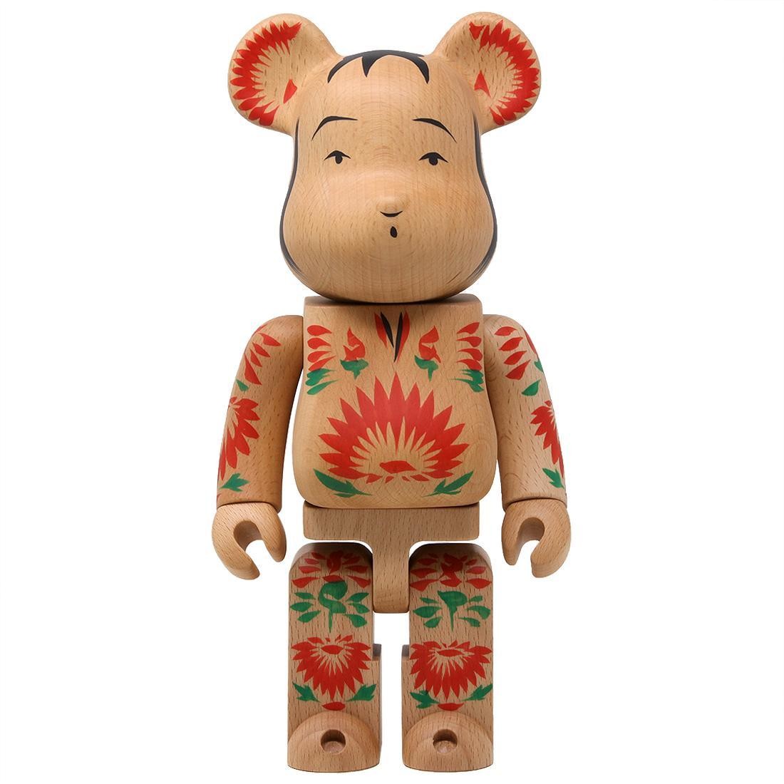 Medicom Karimoku Kokeburick 400% Bearbrick Figure (tan)