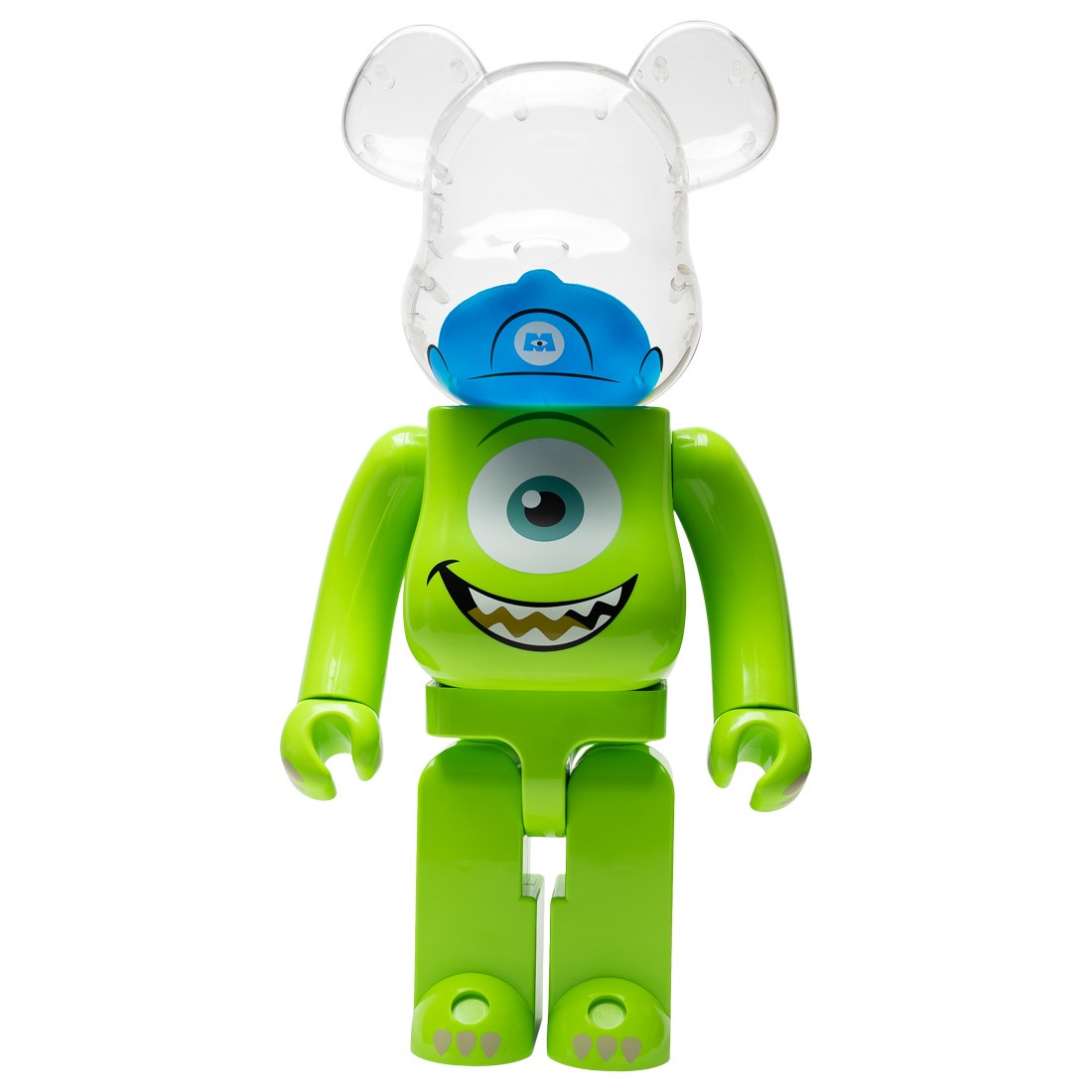 Medicom Disney Pixar Monsters Inc. Mike 1000% Bearbrick Figure green